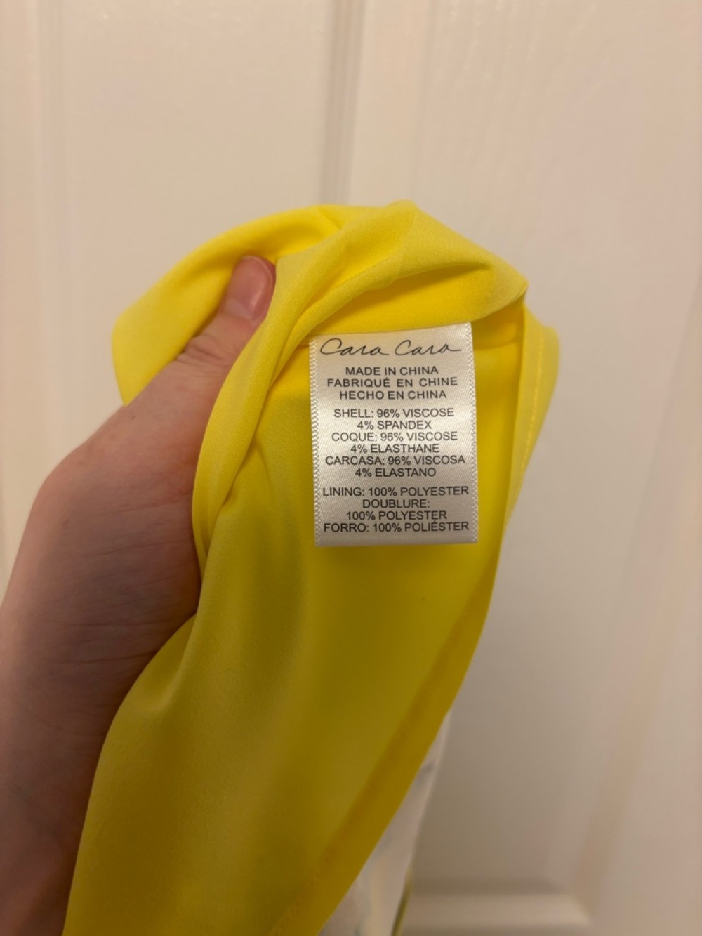 Cara Cara Floral Puff Sleeve Midi Dress Yellow Size 6 Cotton wedding guest - Picture 6 of 14